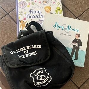 Official Bearer of the Rings Black Bag